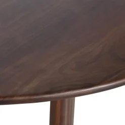 WOOOD Roundly Eetkamertafel - Mangohout - Walnoot - 76x160x110 Discount