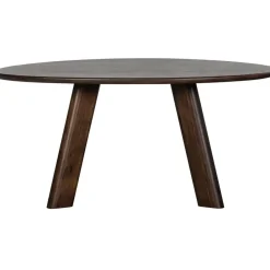 WOOOD Roundly Eetkamertafel - Mangohout - Walnoot - 76x160x110 Discount