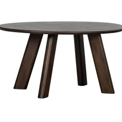 WOOOD Roundly Eetkamertafel - Mangohout - Walnoot - 76x160x110 Discount