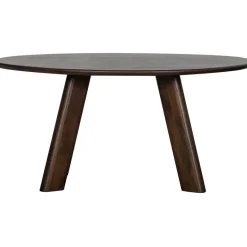 WOOOD Roundly Eetkamertafel - Mangohout - Walnoot - 76x160x110 Discount