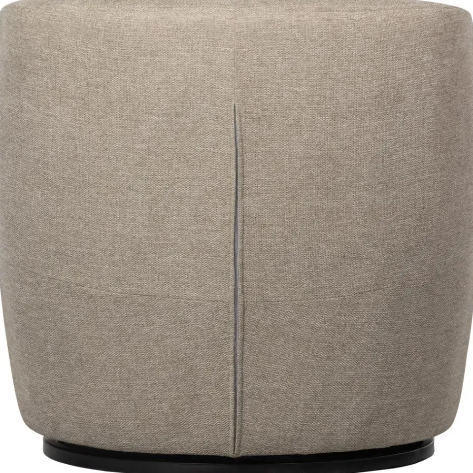 WOOOD Serra Draaifauteuil - Geweven Stof - Zand - 68x70x77 Hot