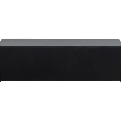 WOOOD Silke Kistbank Met Lades - Grenen - Diepzwart - 36x120x50 Hot