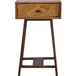 WOOOD Skybox Sidetable - Hout/Metaal - Naturel - 70x45x30 Sale