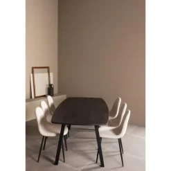 WOOOD Tablo A Poot Kd 1 Stuks - Metaal - Zwart - 72x79x10 Hot