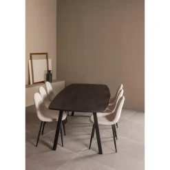 WOOOD Tablo A Poot Kd 1 Stuks - Metaal - Zwart - 72x79x10 Hot