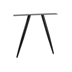 WOOOD Tablo Rond Tafelblad Incl. 2-Standen Poot Conisch - 74,4x120x120 Discount