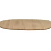 WOOOD Tablo Tafelblad - Eiken - Naturel - 2,2x130x130 Hot