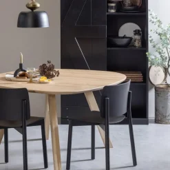 WOOOD Tablo Tafelblad - Eiken - Naturel - 2,2x130x130 Hot