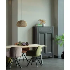 WOOOD Tablo Tafelblad - Eiken - 180x2,4x90 Online