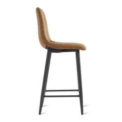 HomeMixx 2x Barkruk Jax - Microleder Cognac (Set van 2) Online