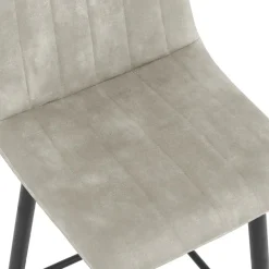 HomeMixx 2x Barkruk Jax - Velvet Taupe (Set van 2) Discount