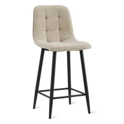 HomeMixx 2x Barkruk Yerevan - Bouclé Taupe New