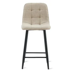 HomeMixx 2x Barkruk Yerevan - Bouclé Taupe New