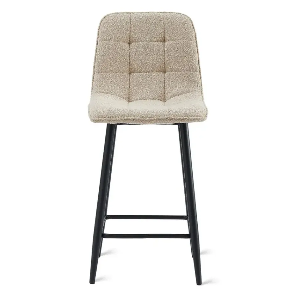 HomeMixx 2x Barkruk Yerevan - Bouclé Taupe New