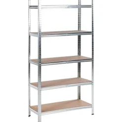 Leen Bakker XITTA - Stellingkast 5 planken - Zilver - Staal