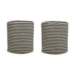 Beliani YERKOY - Mand set van 2 - Beige - Katoen Best