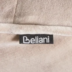 Leen Bakker YULLE - Poef - Lichtbruin - Fluweel