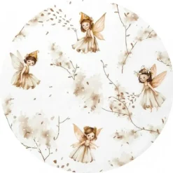 Zavelo Peuter Dekbedovertrek Fairy Beige 120 x 150 cm Best