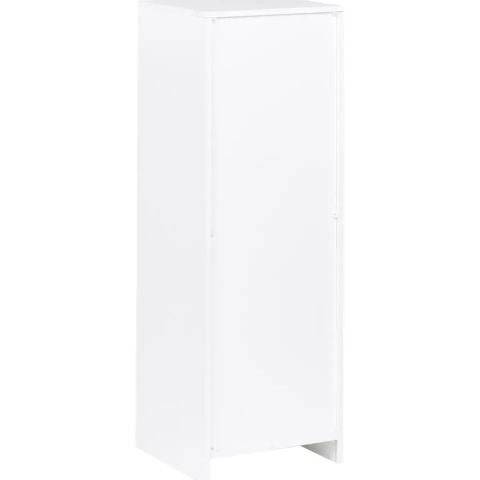 Leen Bakker ZEHNA - Boekenkast 3 planken - Wit - 40 x 40 cm - Vezelplaat Clearance