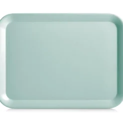 Zeller Dienblad - melamine - aqua blauw - 44 x 32 cm New