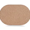Zeller Placemats - 4x stuks - kurk - 44 x 29 cm Best