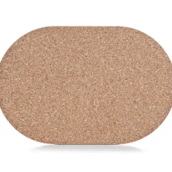 Zeller Placemats - 4x stuks - kurk - 44 x 29 cm Best