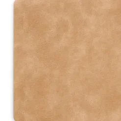 Zeller placemats lederlook - lichtbruin - 45 x 30 cm Hot