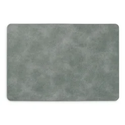 Zeller placemats lederlook - grijs - 45 x 30 cm Online