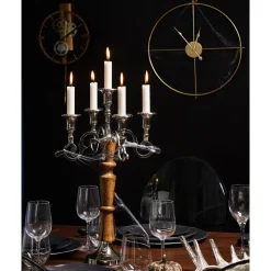 Beliani ZUCHWIL - Wandklok - Goud - IJzer Clearance