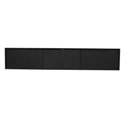 StarFurn Zwevend Tv-meubel Zwart Hout - 160x35x30cm - Madison Hot